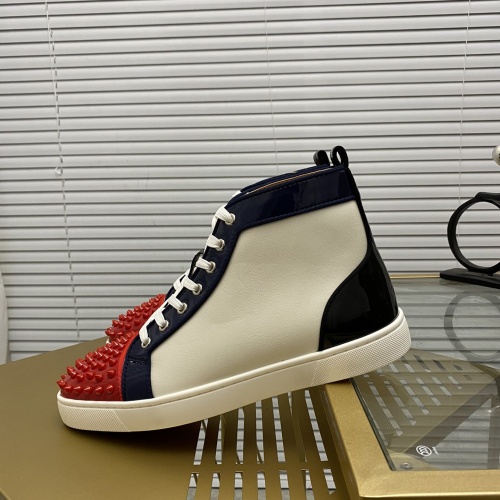 Replica Christian Louboutin High Tops Shoes For Women #955649 $92.00 USD for Wholesale