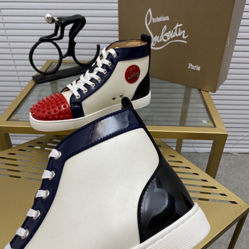 Replica Christian Louboutin High Tops Shoes For Women #955649 $92.00 USD for Wholesale