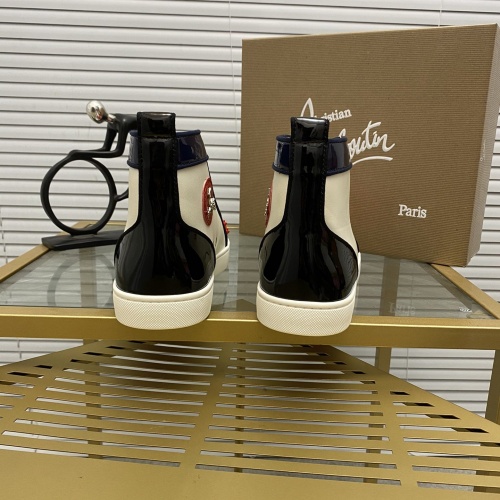 Replica Christian Louboutin High Tops Shoes For Men #955650 $92.00 USD for Wholesale