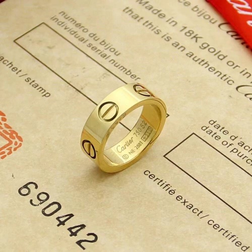 Cartier Rings For Unisex #955955 $25.00 USD, Wholesale Replica Cartier Rings