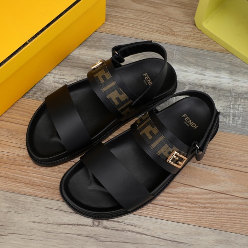 Fendi Sandal For Men #956200 $48.00 USD, Wholesale Replica Fendi Sandal