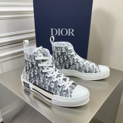 Christian Dior High Tops Shoes For Women #956265 $76.00 USD, Wholesale Replica Christian Dior High Top Shoes