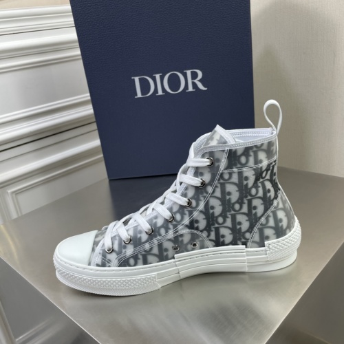 Replica Christian Dior High Tops Shoes For Women #956265 $76.00 USD for Wholesale