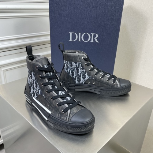 Christian Dior High Tops Shoes For Women #956268 $76.00 USD, Wholesale Replica Christian Dior High Top Shoes