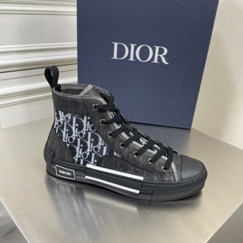 Replica Christian Dior High Tops Shoes For Women #956268 $76.00 USD for Wholesale