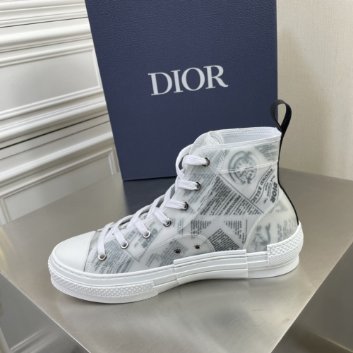 Replica Christian Dior High Tops Shoes For Women #956274 $76.00 USD for Wholesale