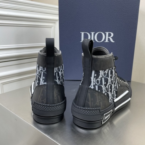 Replica Christian Dior High Tops Shoes For Men #956282 $76.00 USD for Wholesale