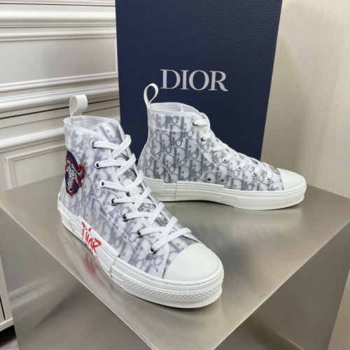 Christian Dior High Tops Shoes For Men #956291 $76.00 USD, Wholesale Replica Christian Dior High Top Shoes