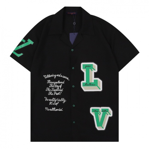 Louis Vuitton LV Shirts Short Sleeved For Men #957445 $34.00 USD, Wholesale Replica Louis Vuitton LV Shirts