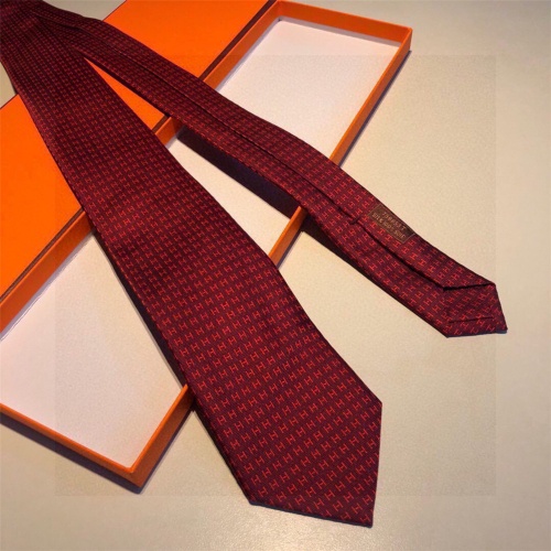 Replica Hermes Necktie For Men #957583 $40.00 USD for Wholesale