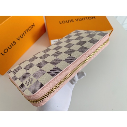 Replica Louis Vuitton LV Wallets In Pink For Women #958518 $34.00 USD for Wholesale