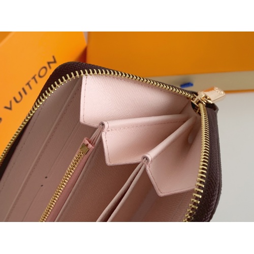 Replica Louis Vuitton LV Wallets In Pink For Women #958519 $34.00 USD for Wholesale