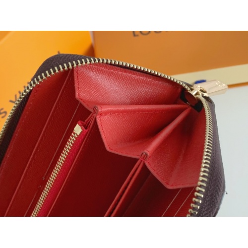 Replica Louis Vuitton LV Wallets In Red For Women #958520 $34.00 USD for Wholesale