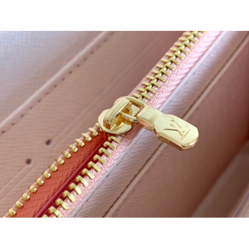 Replica Louis Vuitton LV Wallets In Pink For Women #958529 $36.00 USD for Wholesale