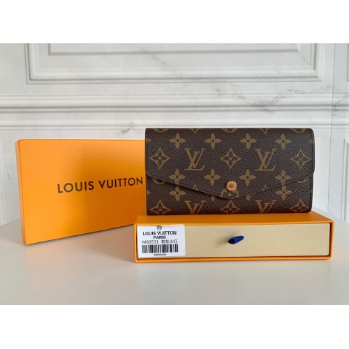 Louis Vuitton LV Wallets In Red For Women #958535 $36.00 USD, Wholesale Replica Louis Vuitton LV Wallets