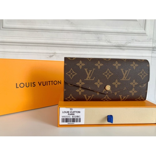 Louis Vuitton LV Wallets In Rose Red For Women #958537 $36.00 USD, Wholesale Replica Louis Vuitton LV Wallets