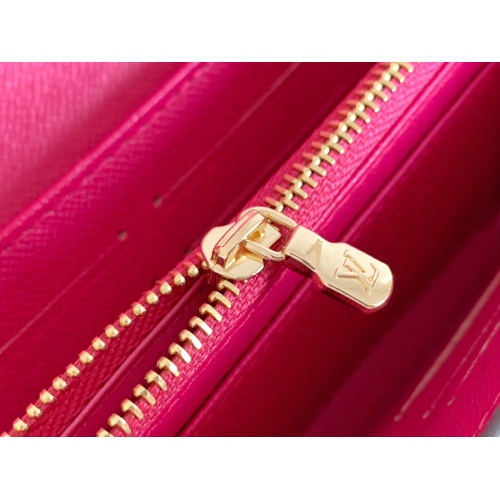 Replica Louis Vuitton LV Wallets In Rose Red For Women #958537 $36.00 USD for Wholesale