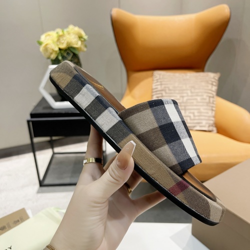 Replica Burberry Slippers For Women #959390 $72.00 USD for Wholesale