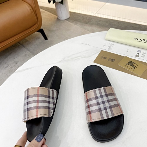 Replica Burberry Slippers For Men #959422 $42.00 USD for Wholesale