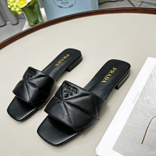 Prada Slippers For Women #960232 $72.00 USD, Wholesale Replica Prada Slippers