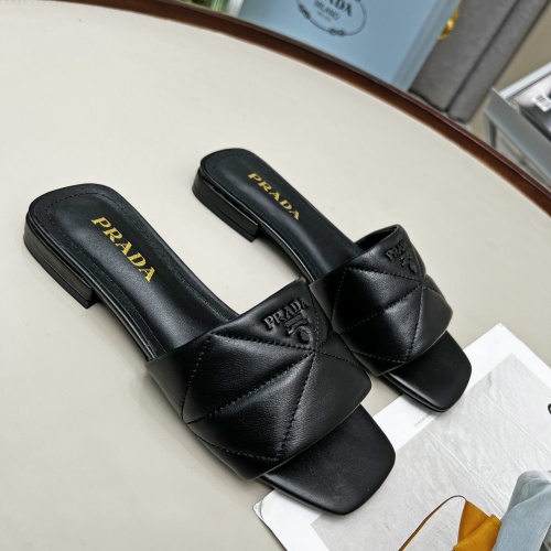 Replica Prada Slippers For Women #960232 $72.00 USD for Wholesale