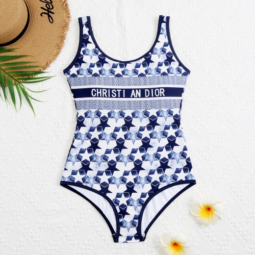 Christian Dior Bathing Suits Sleeveless For Women #960604 $29.00 USD, Wholesale Replica Christian Dior Bathing Suits