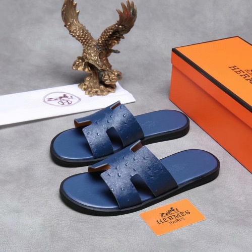 Replica Hermes Slippers For Men #961134 $41.00 USD for Wholesale