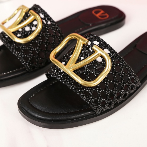 Replica Valentino Slippers For Women #962046 $60.00 USD for Wholesale