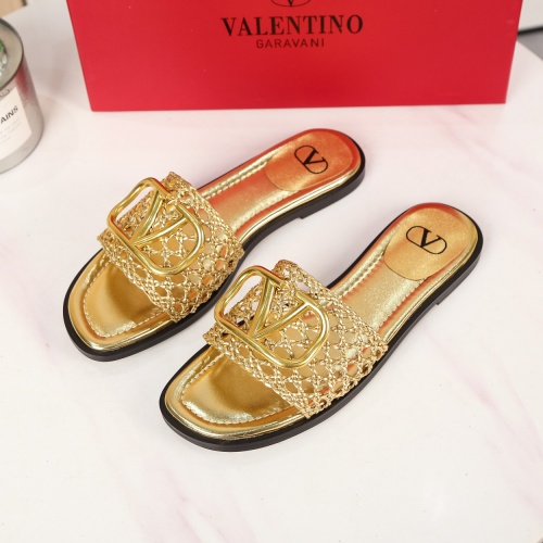 Valentino Slippers For Women #962047 $60.00 USD, Wholesale Replica Valentino Slippers