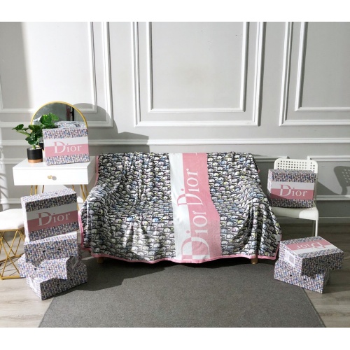 Christian Dior Blankets #962107 $48.00 USD, Wholesale Replica Christian Dior Bedding