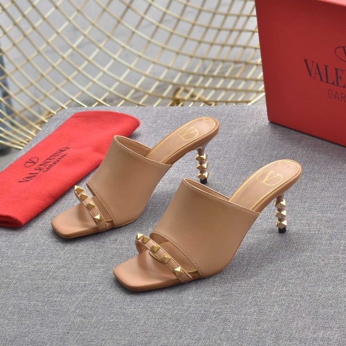 Valentino Slippers For Women #962123 $80.00 USD, Wholesale Replica Valentino Slippers