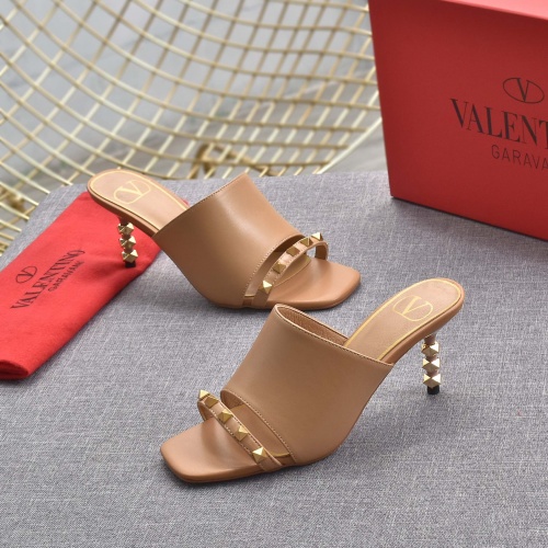 Replica Valentino Slippers For Women #962123 $80.00 USD for Wholesale