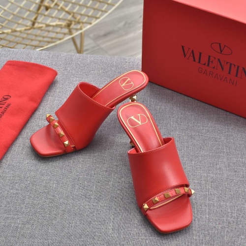 Replica Valentino Slippers For Women #962124 $80.00 USD for Wholesale