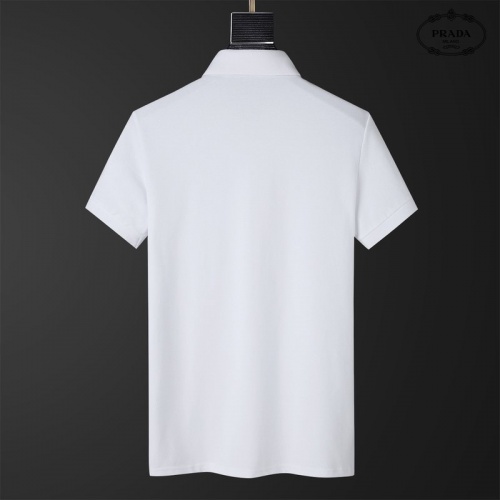 Replica Prada T-Shirts Short Sleeved For Men #962975 $38.00 USD for Wholesale