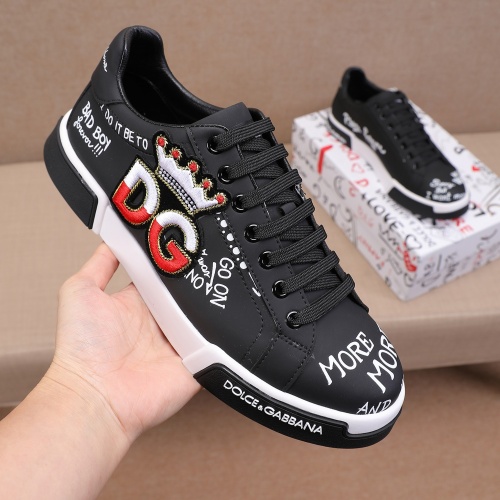 Replica Dolce & Gabbana D&G Casual Shoes For Men #963421 $80.00 USD for Wholesale