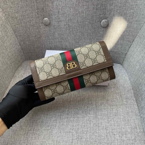 Replica Gucci AAA Wallets For Women #963430 $42.00 USD for Wholesale