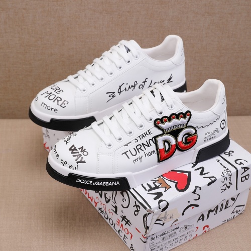 Dolce &amp; Gabbana D&amp;G Casual Shoes For Men #963433 $80.00 USD, Wholesale Replica Dolce &amp; Gabbana D&amp;G Casual Shoes