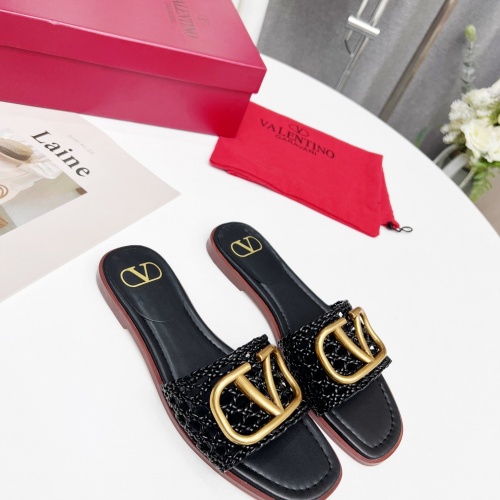 Replica Valentino Slippers For Women #965987 $68.00 USD for Wholesale