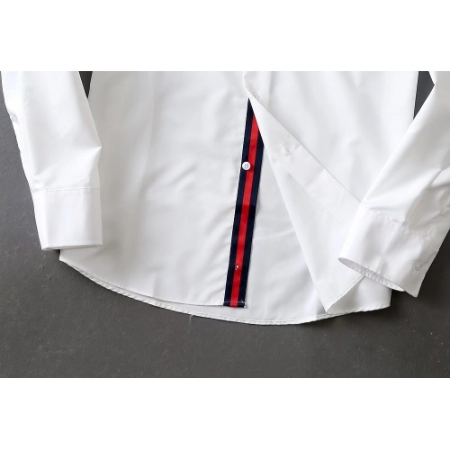 Replica Gucci Shirts Long Sleeved For Men #966452 $42.00 USD for Wholesale