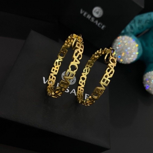 Versace Earrings For Women #967281 $36.00 USD, Wholesale Replica Versace Earrings