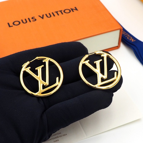 Replica Louis Vuitton Earrings For Women #969677 $32.00 USD for Wholesale