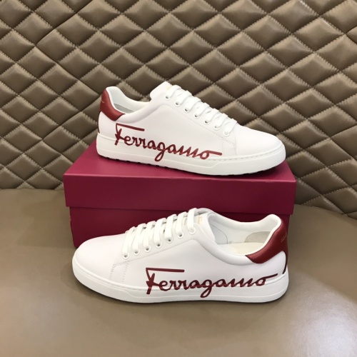 Replica Salvatore Ferragamo Casual Shoes For Men #970231 $76.00 USD for Wholesale