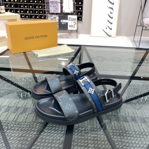 Louis Vuitton LV Sandal For Men #970269 $52.00 USD, Wholesale Replica Louis Vuitton Sandal