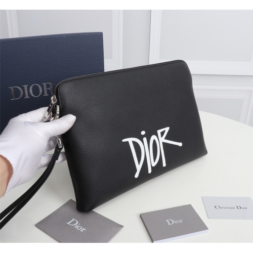 Replica Christian Dior AAA Man Wallets #970414 $105.00 USD for Wholesale