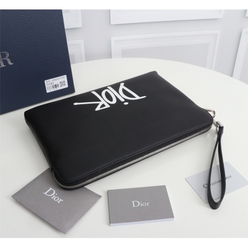 Replica Christian Dior AAA Man Wallets #970414 $105.00 USD for Wholesale