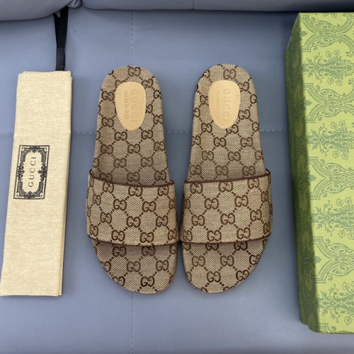 Gucci Slippers For Men #974931 $52.00 USD, Wholesale Replica Gucci Slippers