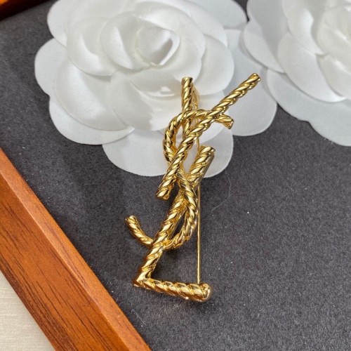 Yves Saint Laurent Brooches For Women #975229 $32.00 USD, Wholesale Replica Yves Saint Laurent Brooches