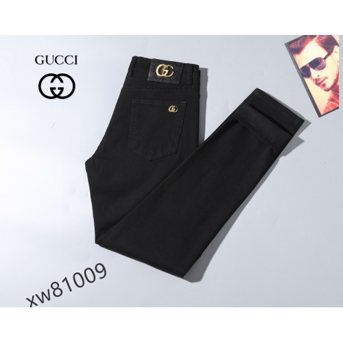 Replica Gucci Jeans For Men #975843 $42.00 USD for Wholesale