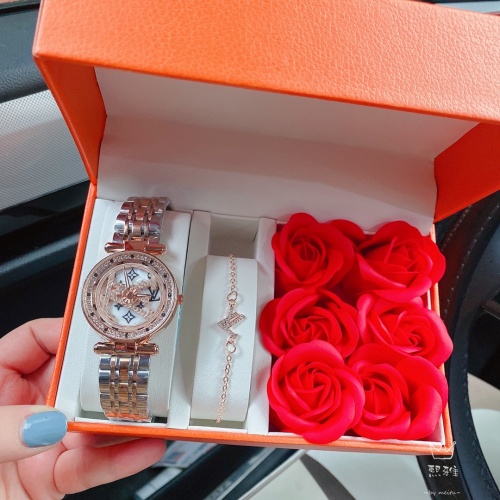 Replica Louis Vuitton Watches For Women #976485 $45.00 USD for Wholesale