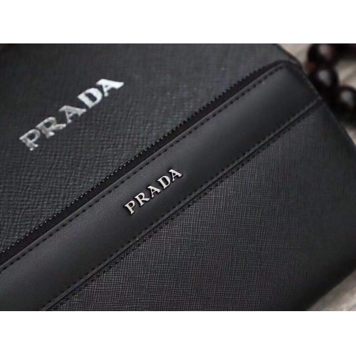 Replica Prada AAA Man Wallets #977200 $45.00 USD for Wholesale